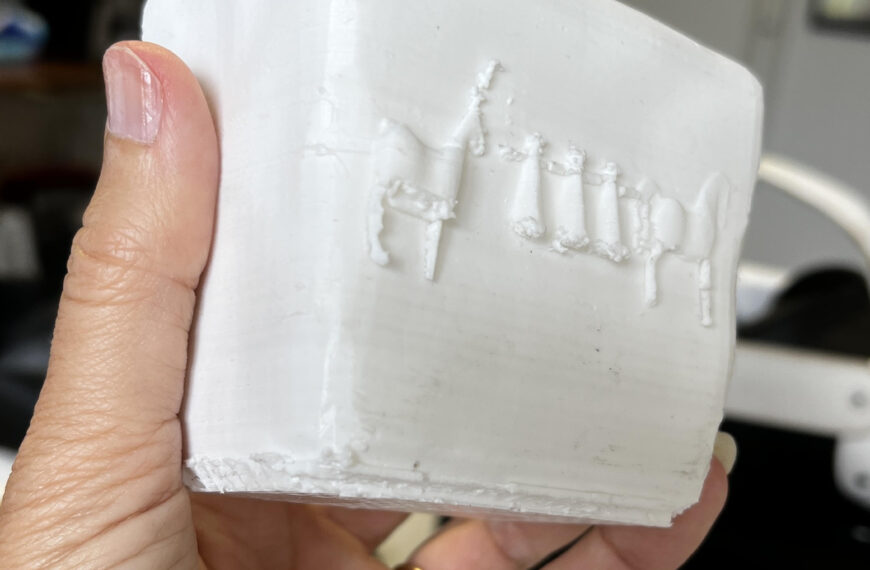 3d print of the user generated stecak in StecakLandVR